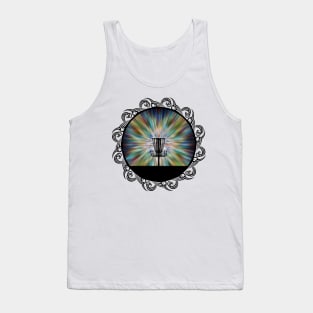 Disc Golfing Basket Tank Top